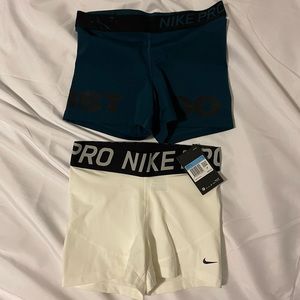 Set of two (2) Nike women’s size S/M training shorts